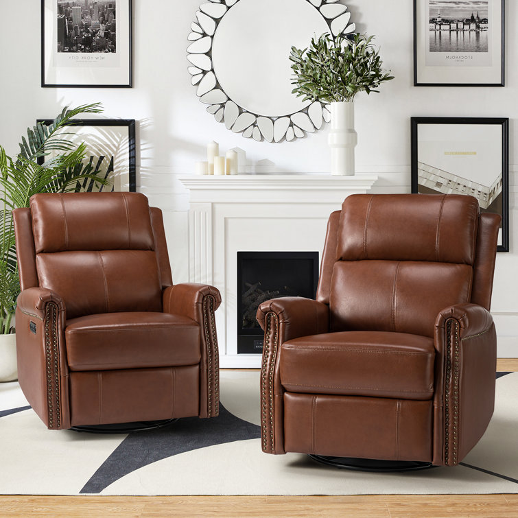 Plush discount rocking recliner